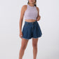 Flippy Denim Shorts