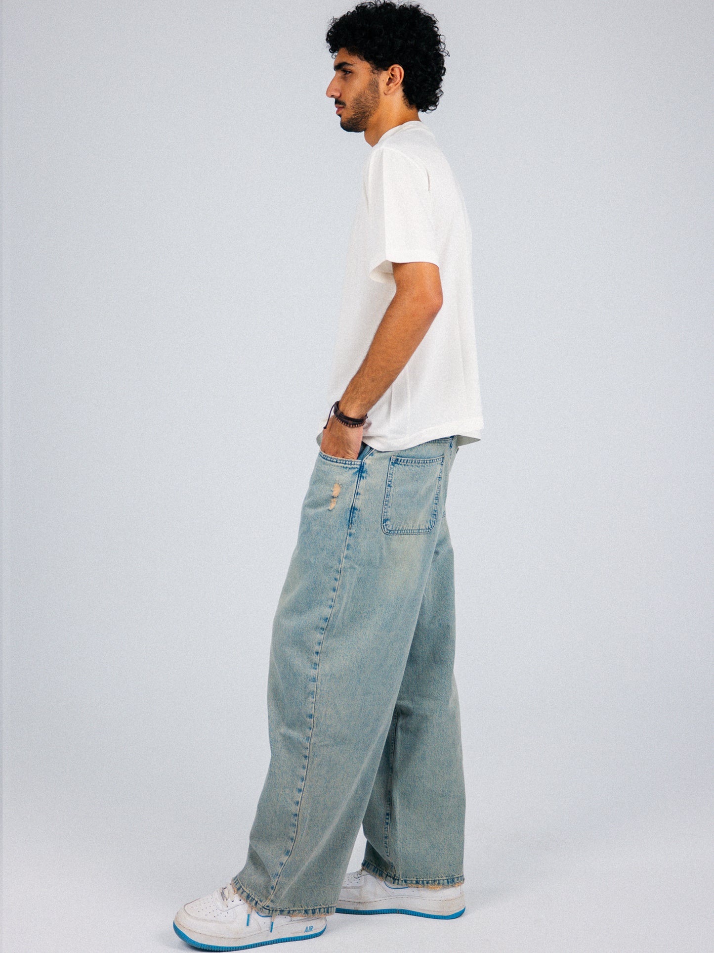 Tinted Baggy Jeans