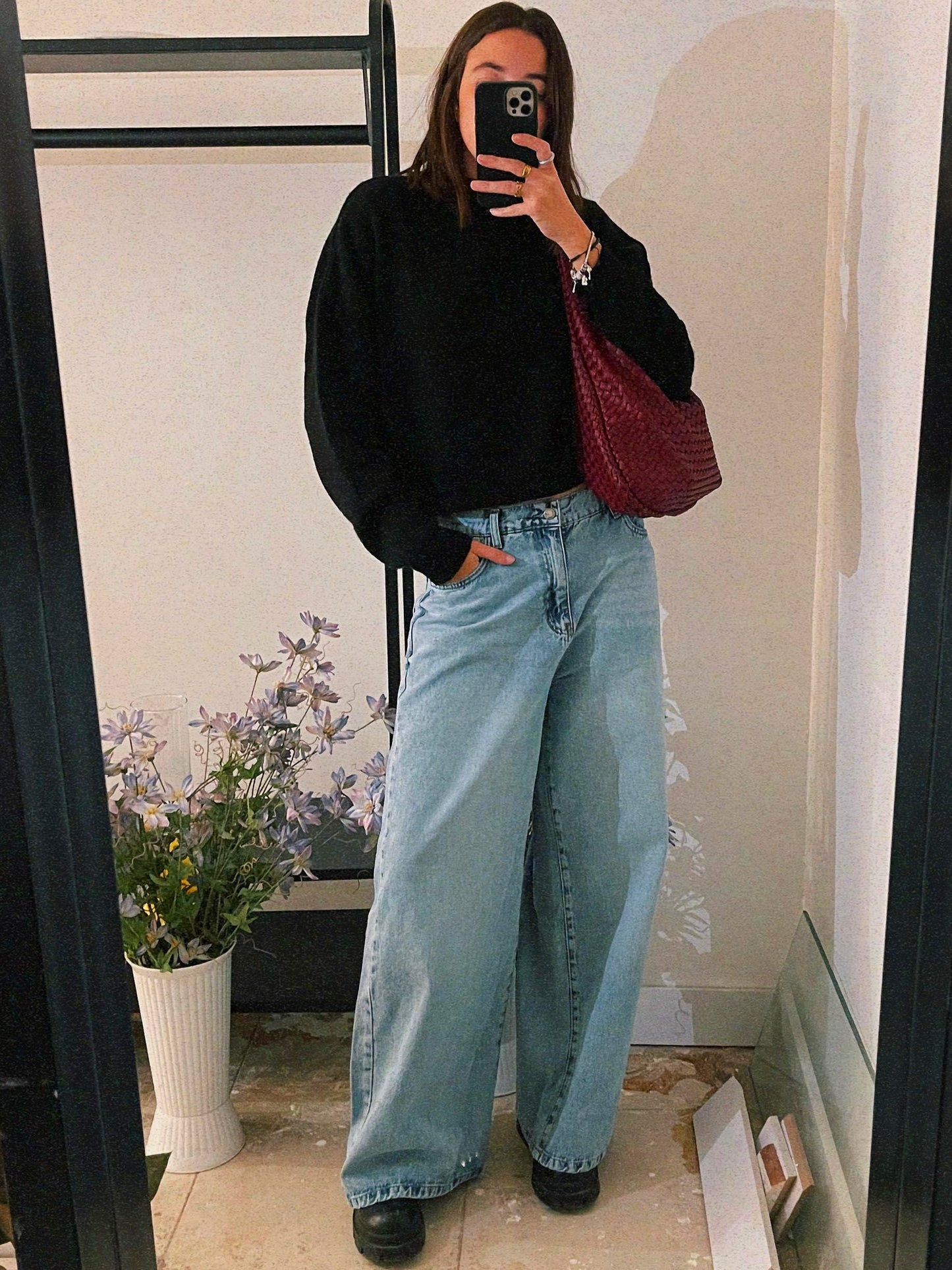 Baggy High-waist Jeans