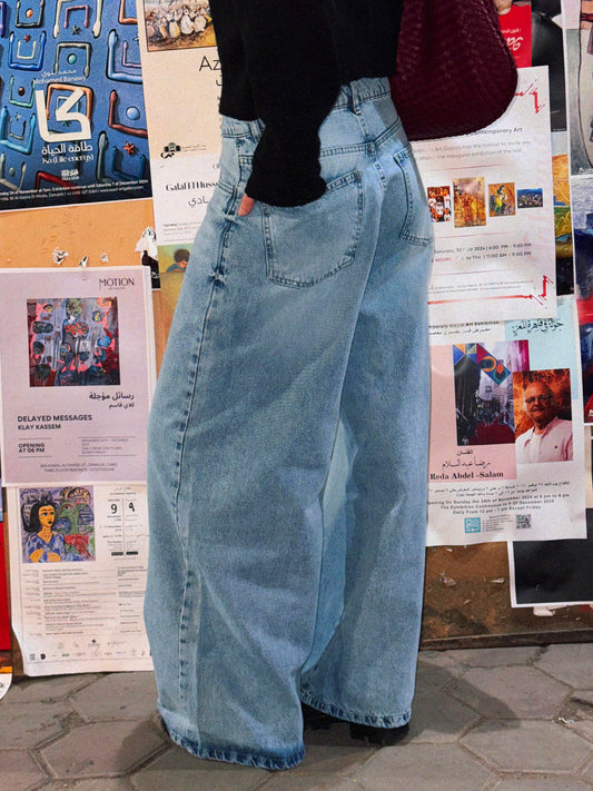 Baggy High-waist Jeans