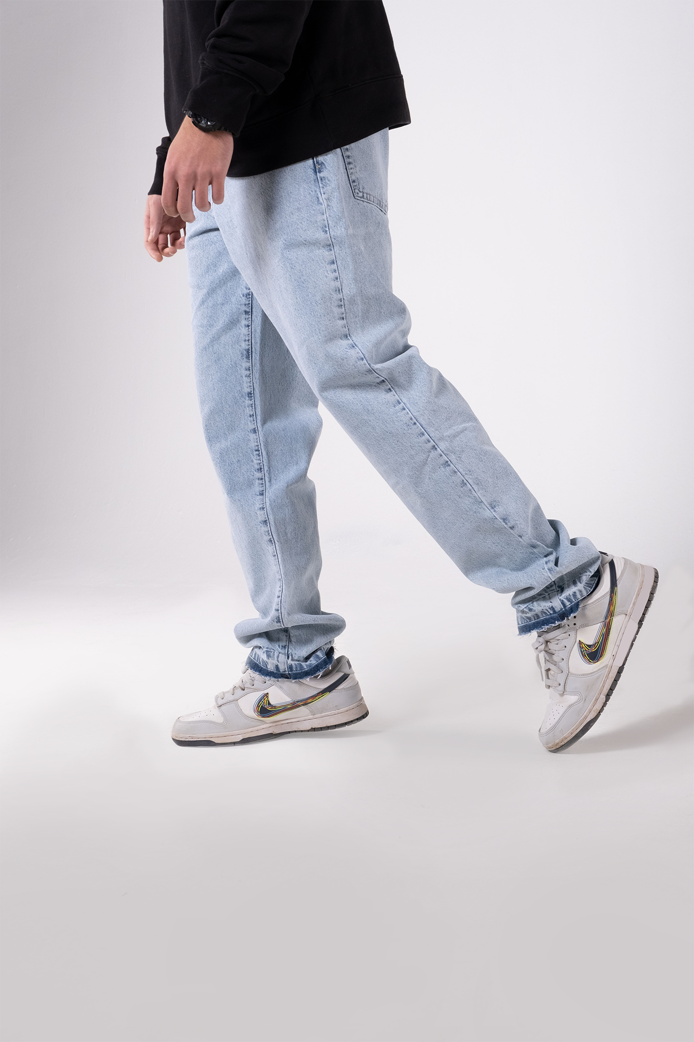 Light Blue Straight Denim